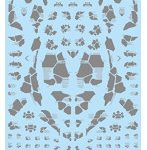 1/144 GMデコレーションデカールNo.1「グラフィック・アーマー＃1」グレー