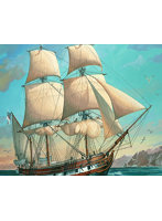 【10%ポイント還元中】05458 1/96 HMS ビーグル