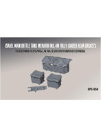 1/35 MSPS056 メルカバ Mk.4M リアバスケット （レジン製）