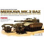 【再販】イスラエル主力戦車 メルカバ Mk.3Baz マインローラー搭載
