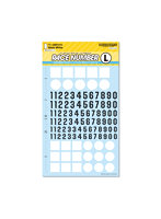 【10%ポイント還元中】RND-L-BWH レースナンバーデカールL ベースホワイト（1枚入）