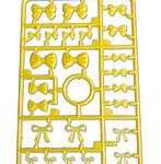 【10%ポイント還元中】PP209 リボン・アクセサリー4（イエロー）