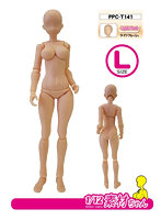 PPC-T141 関節技EX 1/12素材ちゃんL ライトフレッシュ