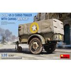 MA35443 1/35 G-518 US 1tカーゴトレーラー ’ベン・ハー’ キャンバス付