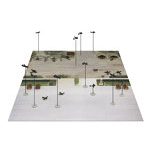 SPS32 1/700 SPSシリーズ 第三四三海軍 航空隊 かく勇戦す（松山上空の戦い） プラモデル （城・建物・情景のプラモデル）