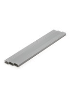 OM-446 プラ=材料【グレー】 長方形パイプ 8x16mm 3本入