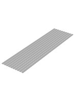 OM-486 プラ=材料【グレー】 細切り板 1.0 x 6.0 mm 10本入