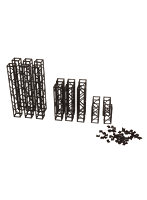 【10%ポイント還元中】MS085 プラ・アクセサリー01 :トラス（角） ブラックVer.