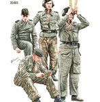 MA35465 1/35 ドイツ戦車クルー 1943年代~1945年代