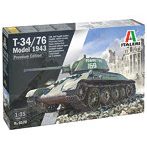 IT6570 1/35 WW.II ソビエト軍 T-34/76 1943年生産型 アルミ砲身/金属ワイヤー付属 プレミアムキット