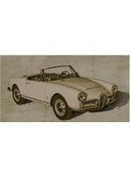 IT3668JP 1/24 アルファロメオ ジュリア 1600 スパイダー（日本語説明書付属）