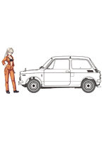 SP689 1/24 ホンダ N360S （N II） ‘ルーシー マクドネル’ w/フィギュア