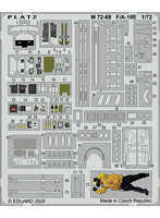 M72-68 1/72 F/A-18E スーパーホーネット用 エッチングパーツ ディテールアップパーツ