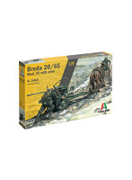 IT6464 1/35 WW.II イタリア軍 ブレダ20/65 Mod.35 イタリア軍兵士2体 ラバ1頭付属