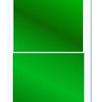 円形メタリックシールM（3.0〜4.6mm）グリーン（1枚入）