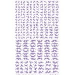 ピクセル迷彩デカール2 パープル（1枚入）