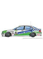 1/24レーシングシリーズ BMW 320i E46 2001 マカオ ギアレース ウィナー