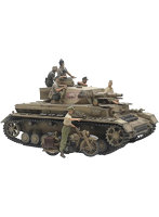 1/35 ドイツIV号戦車F型・伝令バイクセット’北アフリカ戦線’