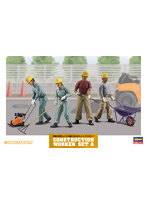 【再販】WM03 1/35 建設作業員セット A