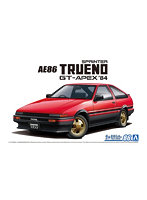 【再販】86 1/24 トヨタ AE86 スプリンタートレノGT-APEX ’84 ザ☆モデルカー