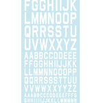 VNC-03W ナンバリングデカールネオ2 ホワイト