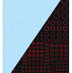 FREE GM ラインデカール No.9「サークル ＆ ワンポイント ＃1 」クリア＆ネオンファイアレッド