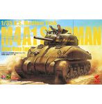 35-025 1/35 アメリカ中戦車 M4A1シャーマン 初期型（直視バイザー型）