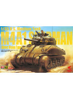 35-025 1/35 アメリカ中戦車 M4A1シャーマン 初期型（直視バイザー型）