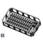 BSKC35026 1/35 WWII ドイツ キングタイガー/ヤークトタイガー サイドスカートブラケット/車間表示灯/反射灯セット（2両分入）