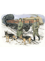 DR6098 1/35 WW.II ドイツ軍 野戦憲兵 w/軍用犬