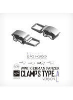 ［RCRP35013］1/35 WWII 独 ドイツ陸軍車両用クランプ タイプA（ Lサイズ 80個入）