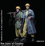 ［RDM35028］1/35 WWII 独 カッシーノのライオン（3） 1’FJ（第1降下猟兵師団）MG43射撃チーム イタリア1943-45年