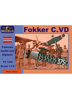 PE7206 1/72 フォッカーC.VD ノルウェー空軍