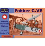 PE7210 1/72 フォッカーC.VE デンマーク空軍
