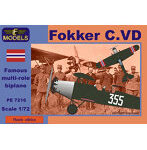 PE7216 1/72 フォッカーC.VD（ジュピターエンジン） ノルウェー空軍