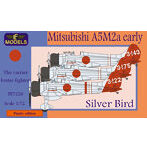 PE7226 1/72 九六式二号一型艦上戦闘機 初期型 シルバーウィング