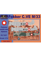 PE7257 1/72 フォッカー C.VE M/33 デンマーク空軍