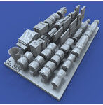 ［RM1032］1/48 WWII ジオラマアクセサリー テントと寝袋セット