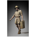 ［RM1084］1/35 WWII ドイツ・アフリカ軍団 ジェリカンを運ぶ兵士