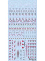 1/100 RB02 コーションデカール レッド＆グレー（1枚入）