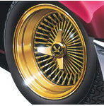 1/24 ザ☆チューンドパーツNo.110 ワイヤーホイール（ゴールドメッキ） 13インチ
