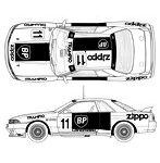 1/12 AXESシリーズ No.6BPオイル・トランピオ・GT-R