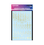 ファイアトライバルデカール アウトライン ゴールド（1枚入）