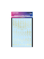 ファイアトライバルデカール アウトライン ゴールド（1枚入）