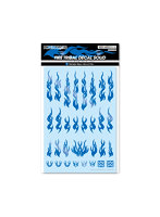 ファイアトライバルデカール ソリッド メタリックブルー（1枚入）