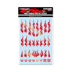 ファイアトライバルデカール ソリッド メタリックレッド（1枚入）