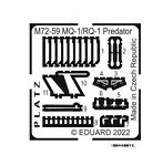 1/72 MQ-1/RQ-1プレデター用エッチングパーツ