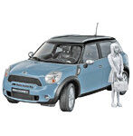 1/24 ミニ クロスオーバー w/女子学生フィギュア