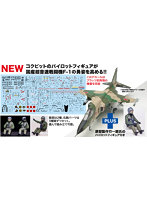 1/72 航空自衛隊 F-1 支援戦闘機 パイロットフィギュア付属