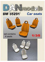 ダンモデルズ 1/35 車のシート（4個入り）